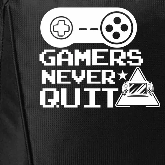 Gamers Never Quit City Backpack