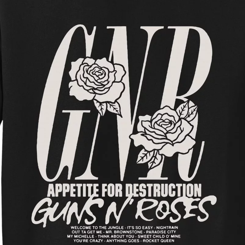 G.Uns N R.Oses Appetite Tracks Sweatshirt