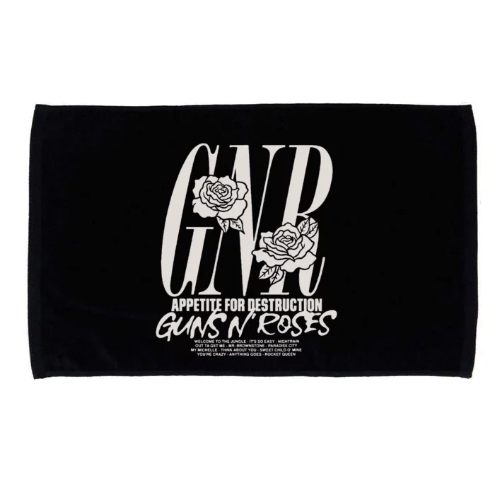 G.Uns N R.Oses Appetite Tracks Microfiber Hand Towel