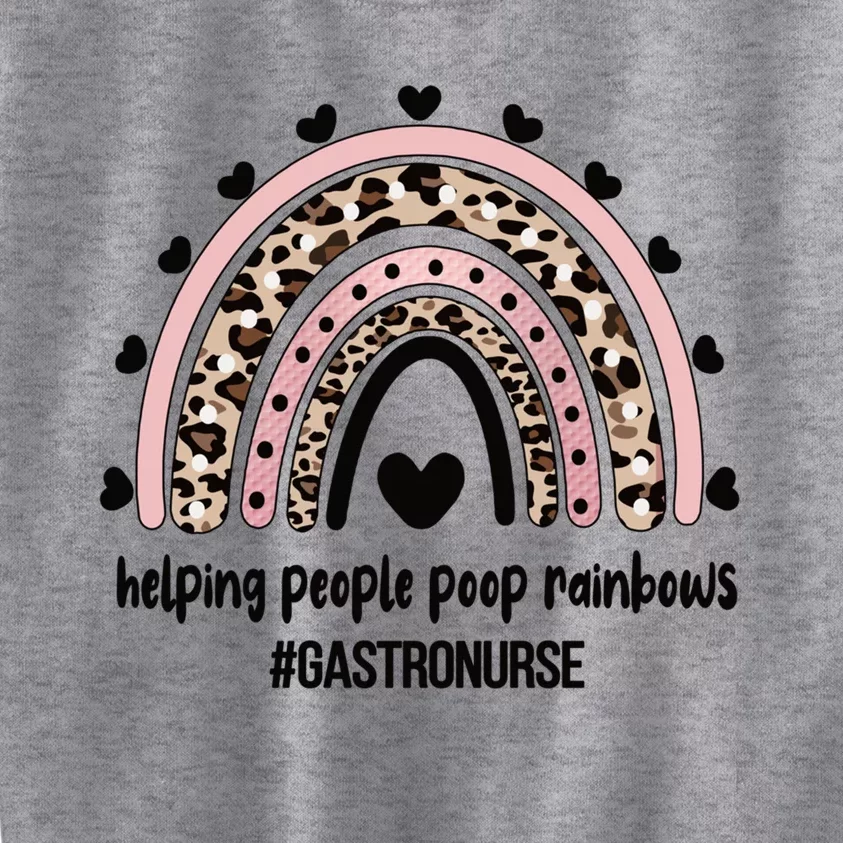 Gastro Nurse Rainbow Gastroenterology Nurse Endoscopy Nurse Cool Gift Kids Sweatshirt