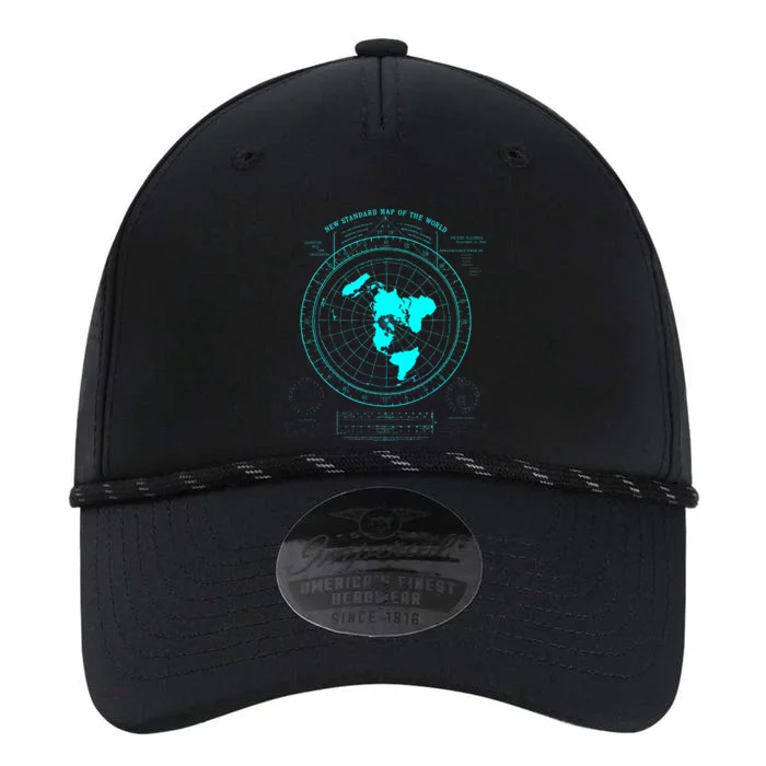 GleasonS New Standard Map Of The World Flat Earth Performance The Dyno Cap