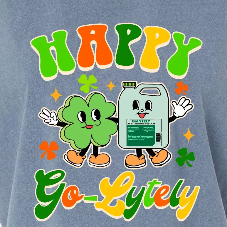 Gi Nurse St PatrickS Day Gastroenterologist Happy Golytely Garment-Dyed Women's Muscle Tee