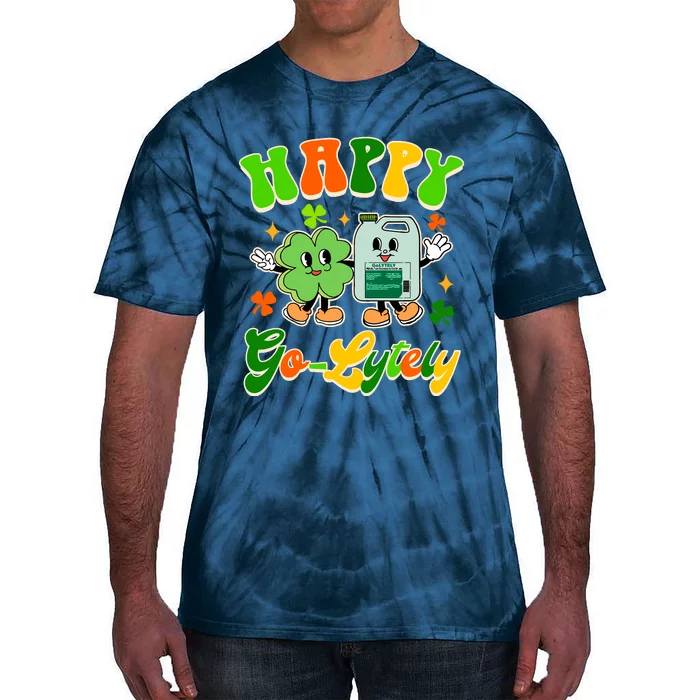 Gi Nurse St PatrickS Day Gastroenterologist Happy Golytely Tie-Dye T-Shirt