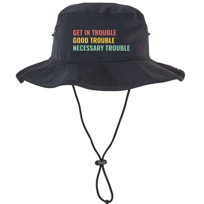 Good Necessary Trouble Legacy Cool Fit Booney Bucket Hat