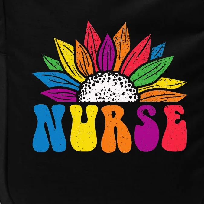 Groovy Nurse Tee  Future Nurse Appreciation Nursing Impact Tech Backpack