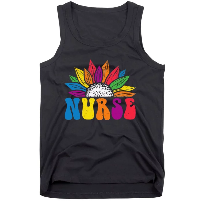 Groovy Nurse Tee  Future Nurse Appreciation Nursing Tank Top