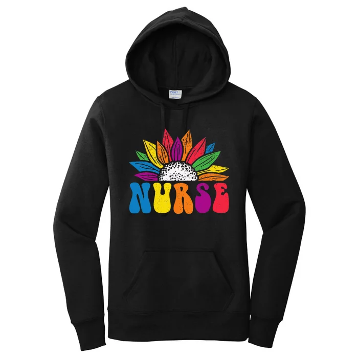 Groovy Nurse Tee Wo Future Nurse Appreciation Nursing Women's Pullover Hoodie