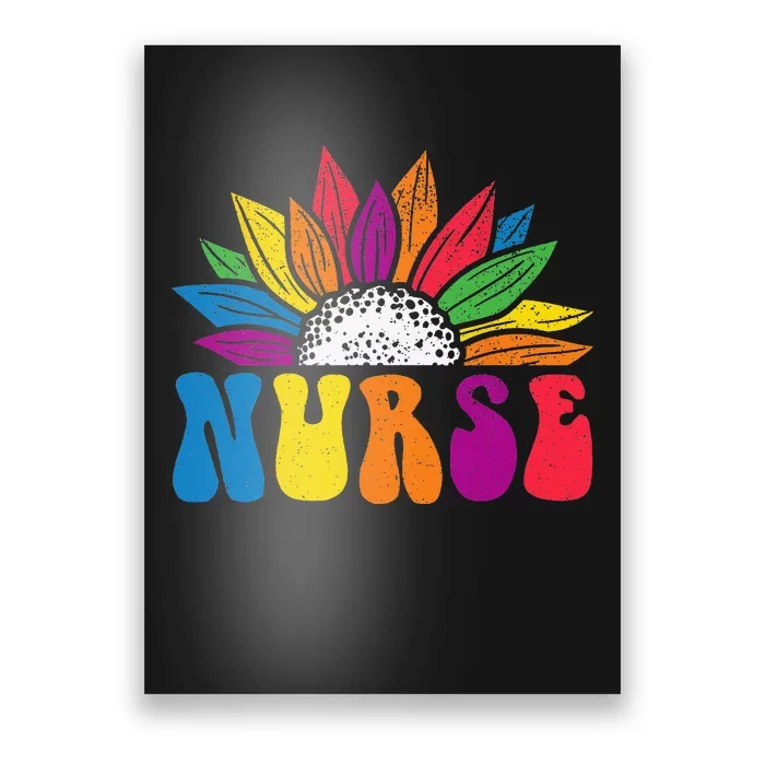 Groovy Nurse Tee Wo Future Nurse Appreciation Nursing Poster