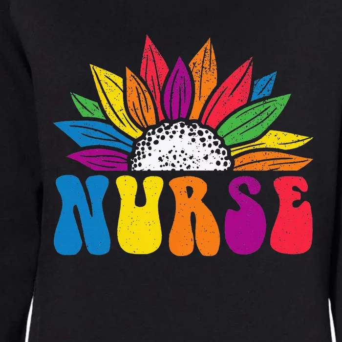 Groovy Nurse Tee Wo Future Nurse Appreciation Nursing Womens California Wash Sweatshirt