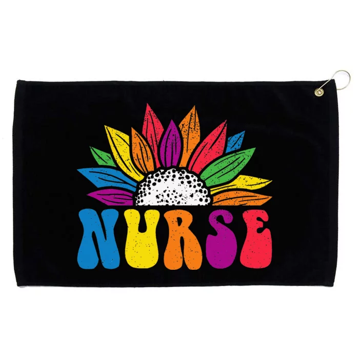 Groovy Nurse Tee Wo Future Nurse Appreciation Nursing Grommeted Golf Towel