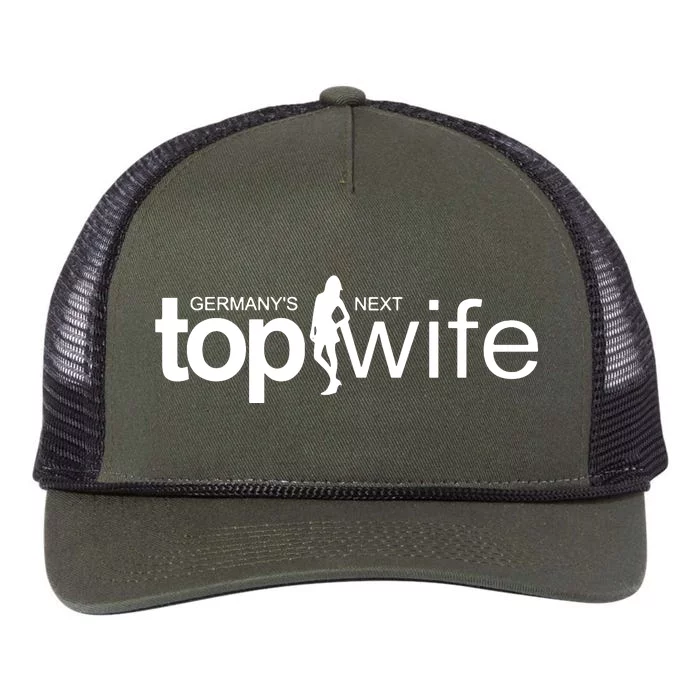 GermanyS Next Top Wife Retro Rope Trucker Hat Cap