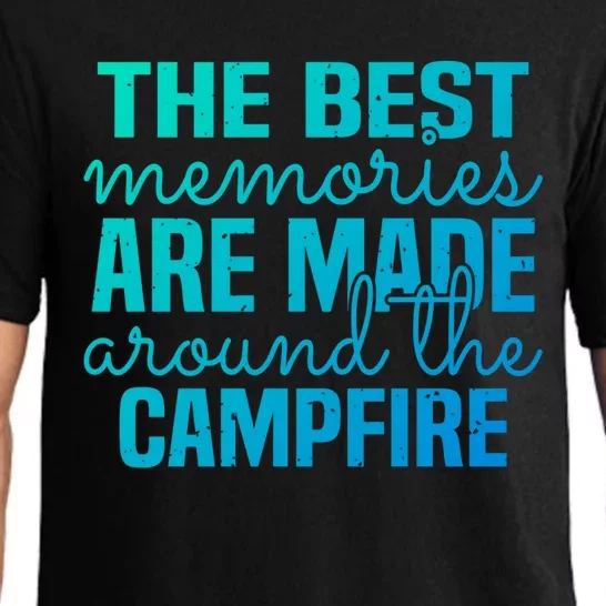 Glamping Nature Tent Camping Campfire Memories Mountain Gift Pajama Set