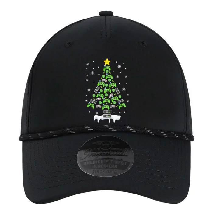 Gamer Nerd Video Game Lover Family Matching Christmas Tree Performance The Dyno Cap