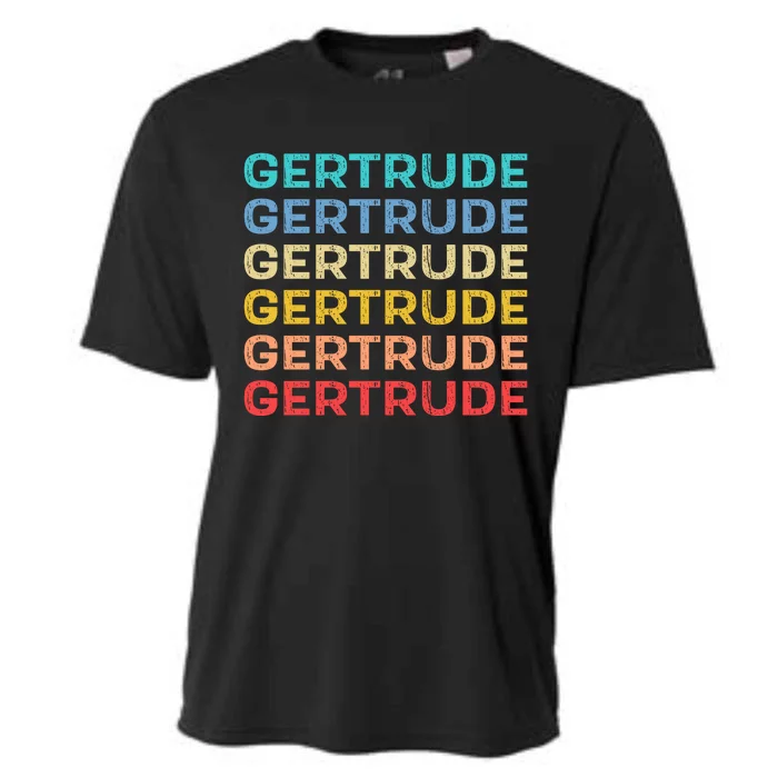 Gertrude Name Vintage Retro Herman Hesse Cooling Performance Crew T-Shirt