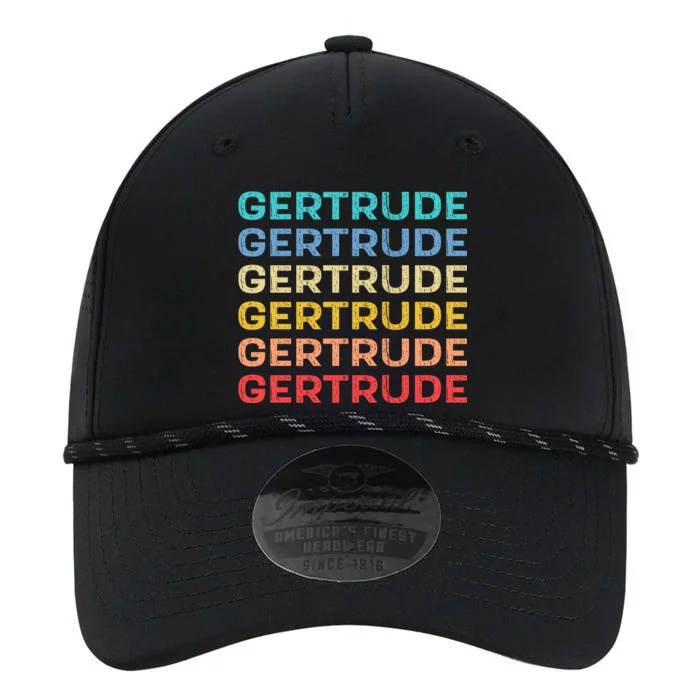 Gertrude Name Vintage Retro Herman Hesse Performance The Dyno Cap