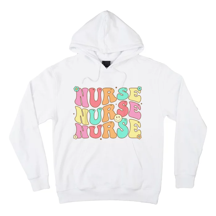 Groovy Nurse Wo Future Nurse Appreciation Nursing Hoodie