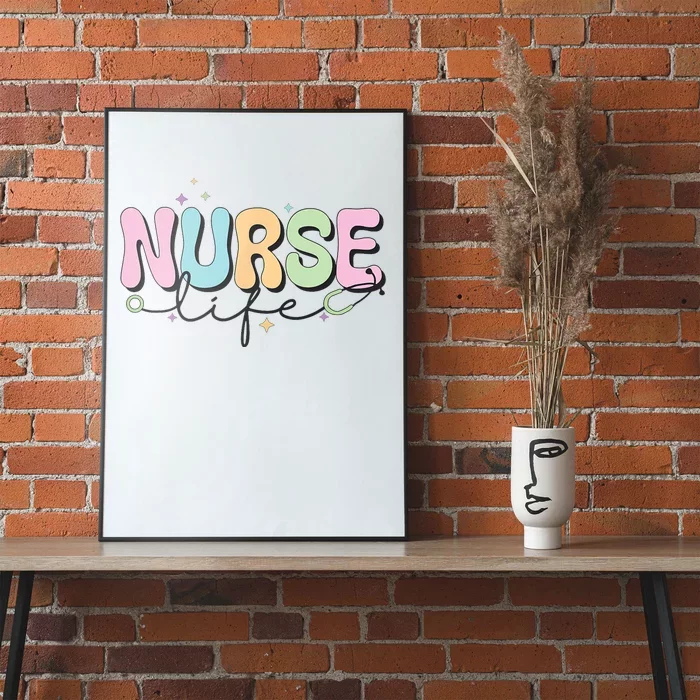 Groovy Nurse Wo Future Nurse Appreciation Nursing Poster