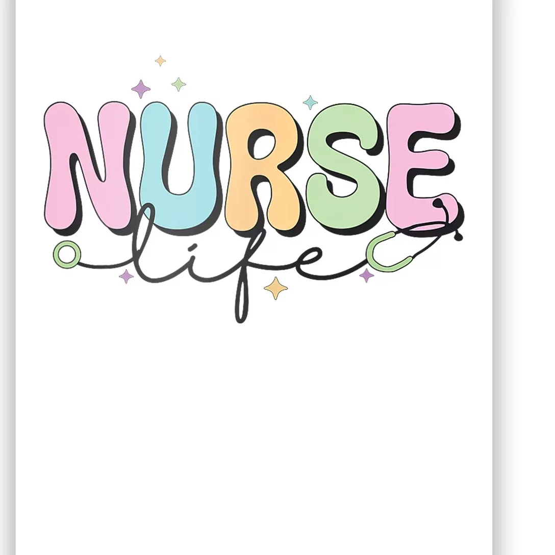 Groovy Nurse Wo Future Nurse Appreciation Nursing Poster