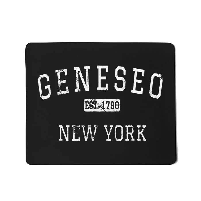 Geneseo New York Ny Vintage Mousepad