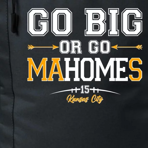 Go Big Or Go Ma-HOME-s Kansas City Football No 15 Daily Commute Backpack