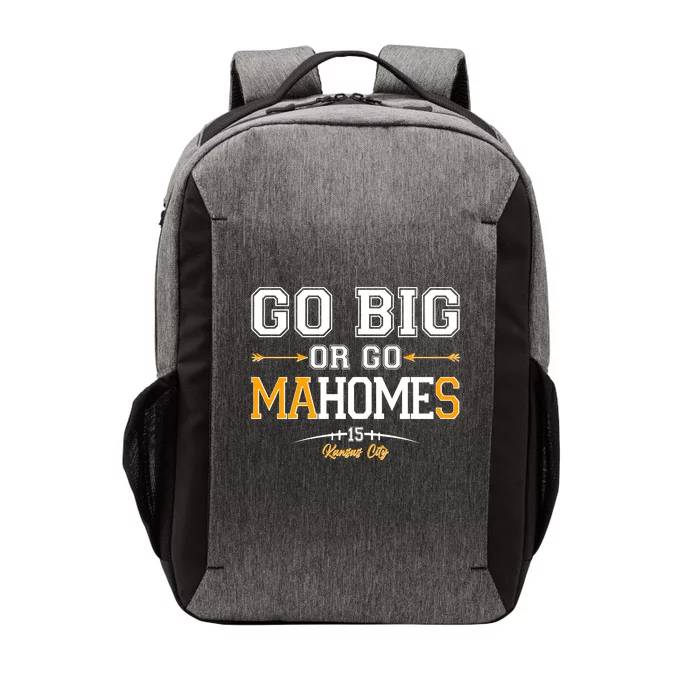 Go Big Or Go Ma-HOME-s Kansas City Football No 15 Vector Backpack