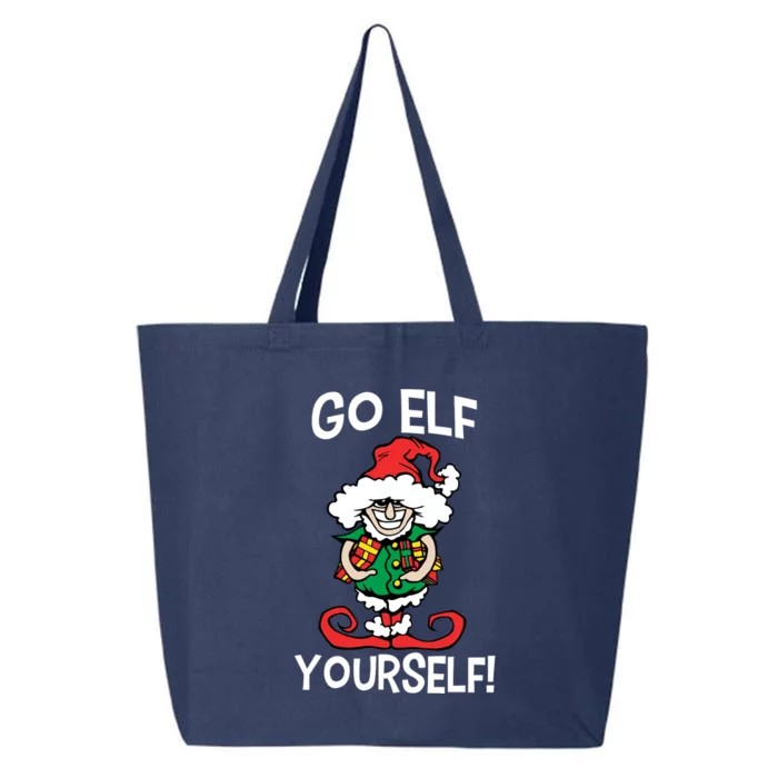 Go Elf Yourself Funny Christmas 25L Jumbo Tote