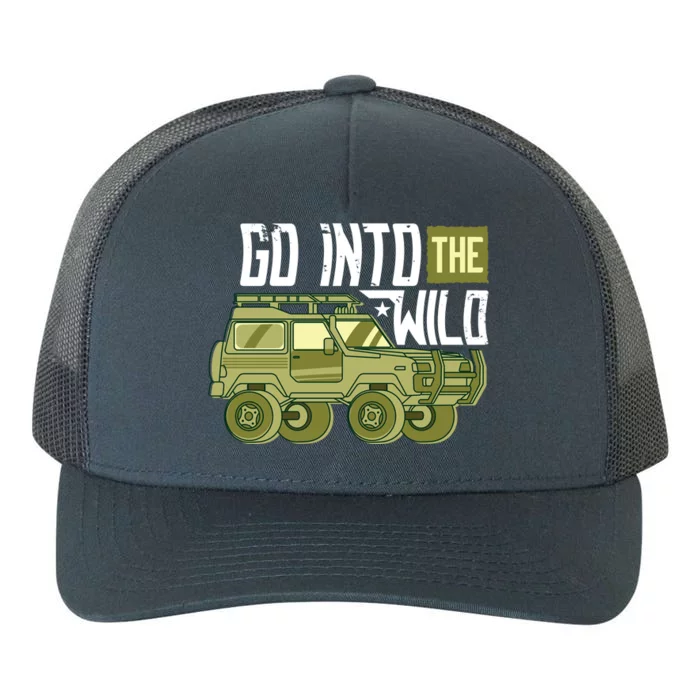 Go Into The Wild Yupoong Adult 5-Panel Trucker Hat