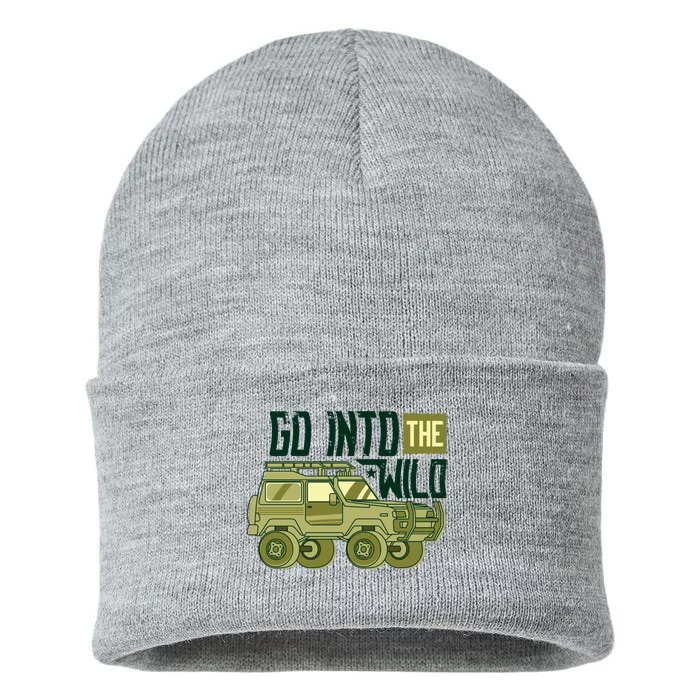 Go Into The Wild Sustainable Knit Beanie