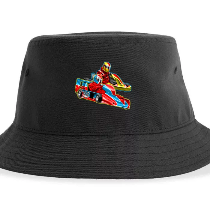 Go Karts Sustainable Bucket Hat