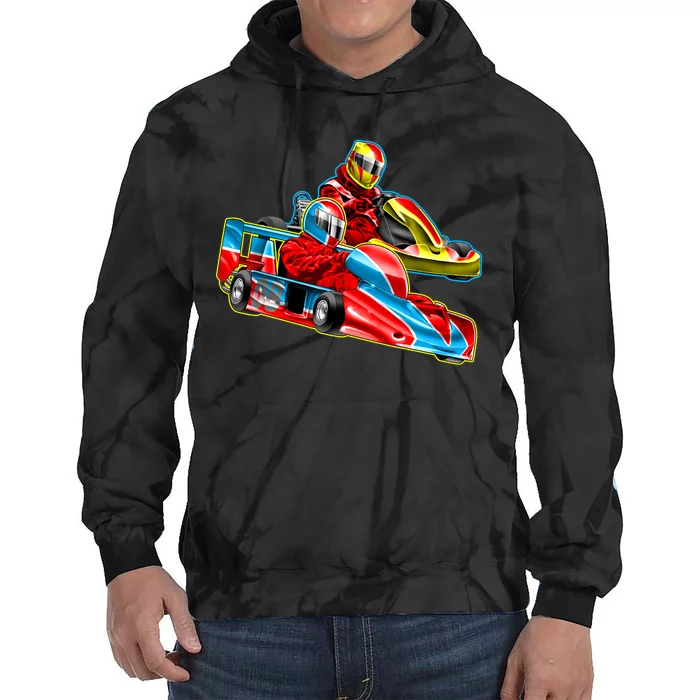 Go Karts Tie Dye Hoodie