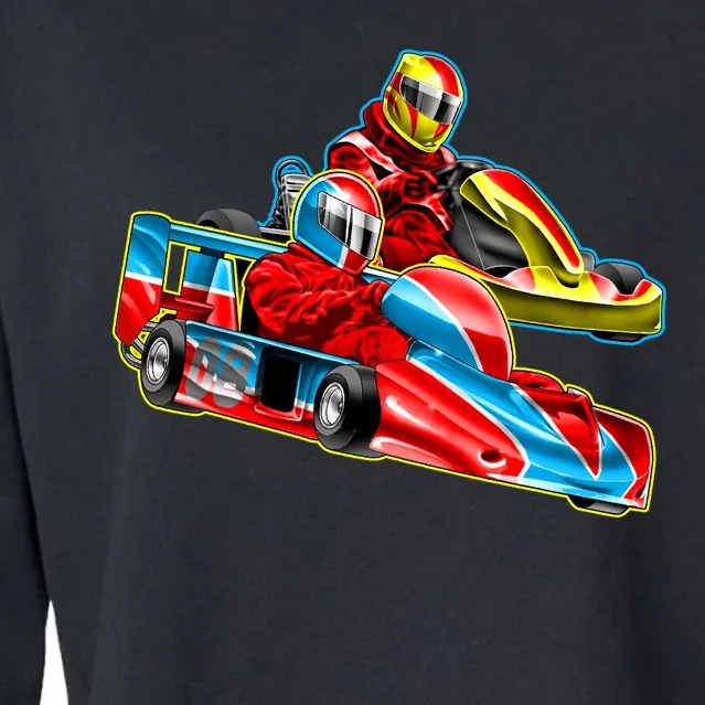 Go Karts Cropped Pullover Crew