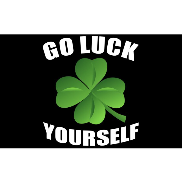 Go Luck Yourself Funny St. Patrick's Day Bumper Sticker