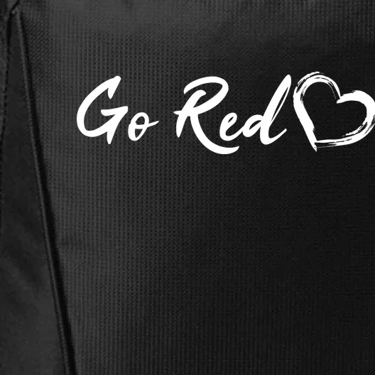 Go Red Heart Disease Awareness City Backpack