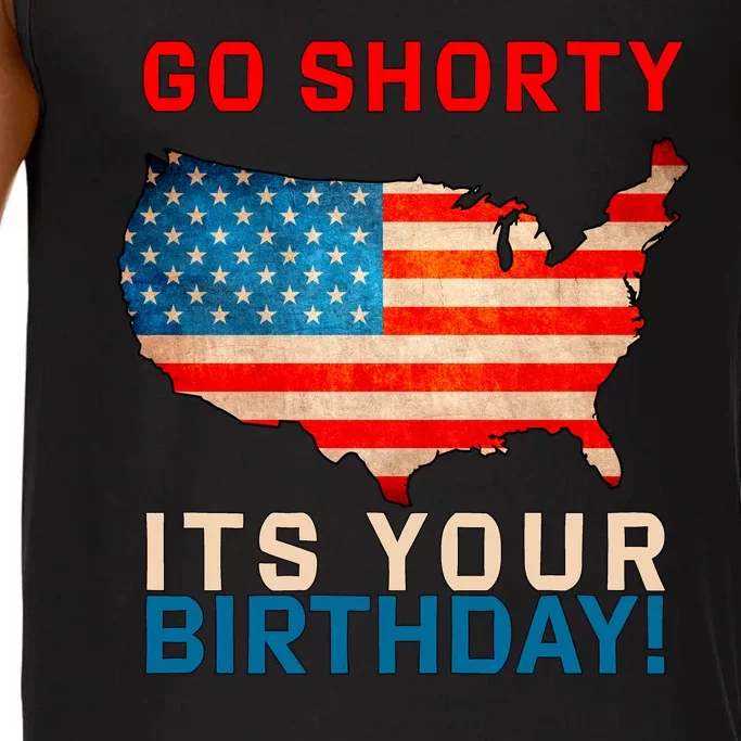 Go Shorty Its Your Birthday America 4th of July Comfort Colors® Tank Top