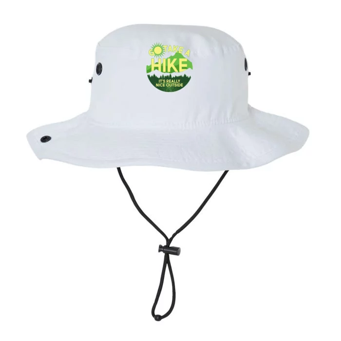 Go Take A Hike It's Really Nice Outside Legacy Cool Fit Booney Bucket Hat