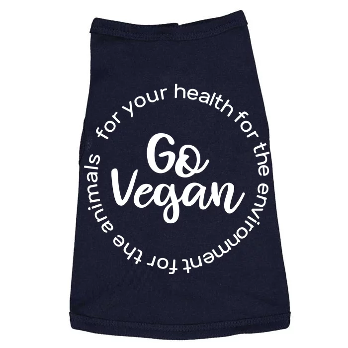 Go Vegan For Life Doggie Tank