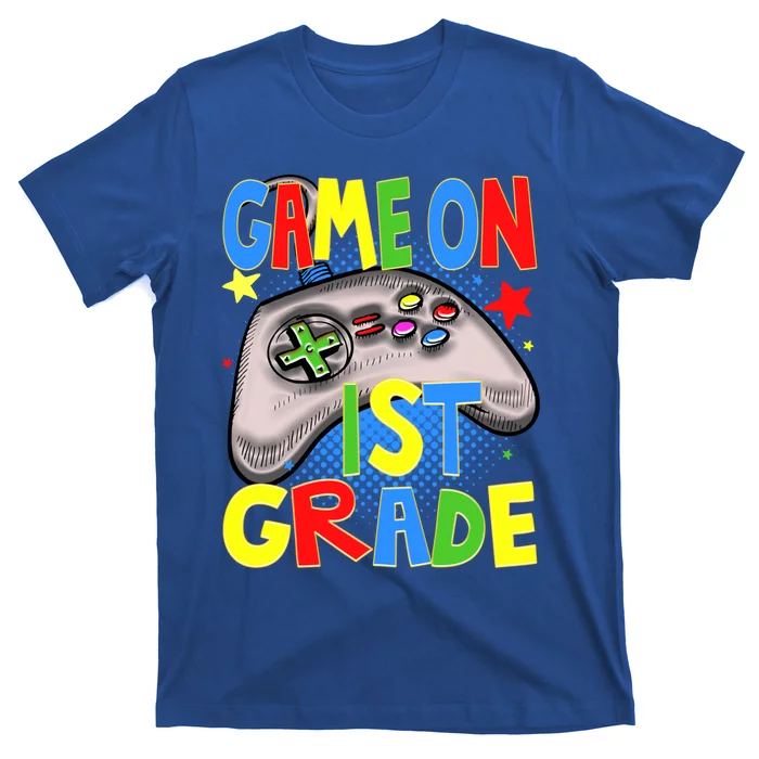 Game On 1St Grade Gaming Gamer Back To School Student Meaningful Gift T-Shirt