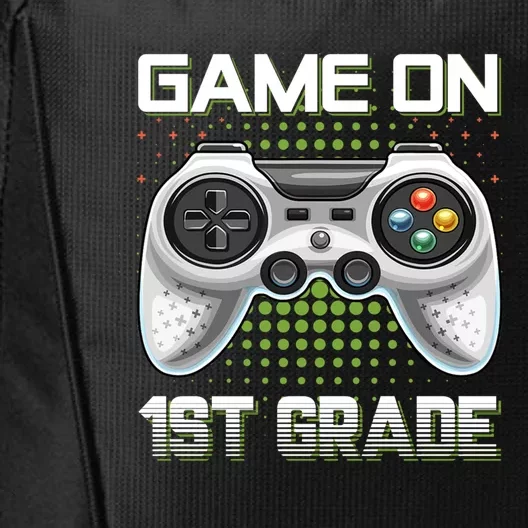 Game On 1St Grade Gamers Video Game Back To School Gift City Backpack