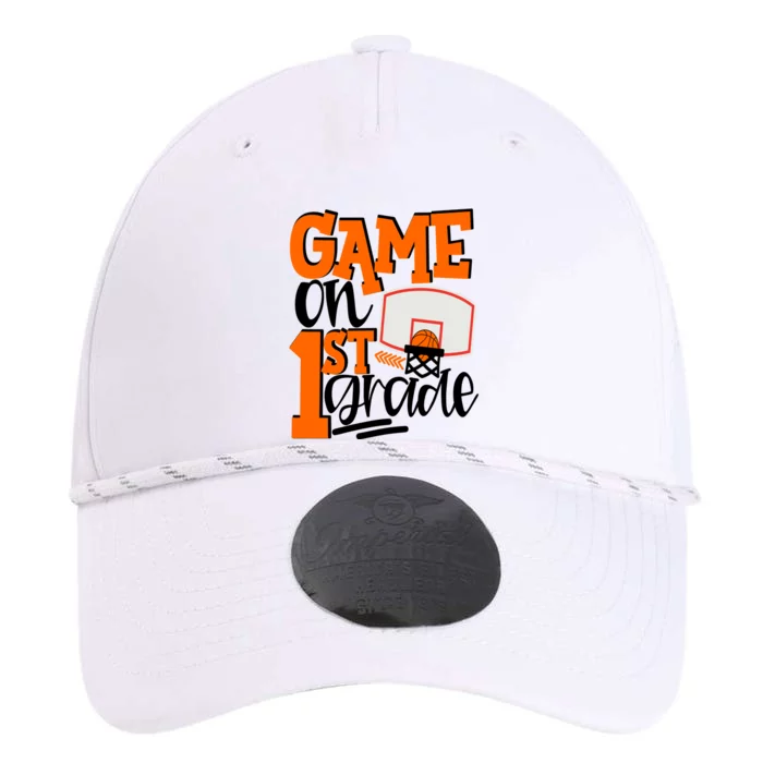 Game On 1St Grade Fun Basketball School Gift Performance The Dyno Cap