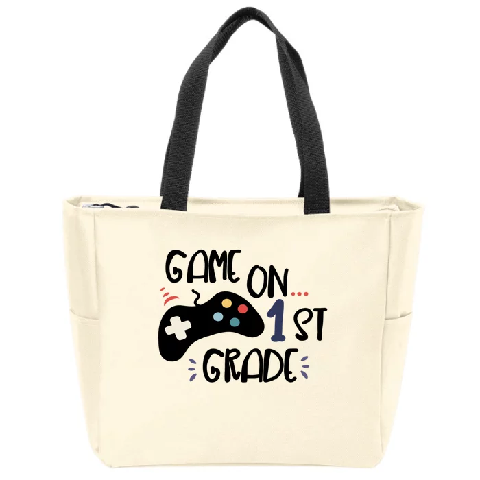 Game On 1St Grade (Remote Control) Gift Zip Tote Bag