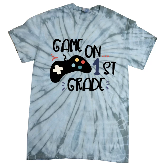 Game On 1St Grade (Remote Control) Gift Tie-Dye T-Shirt