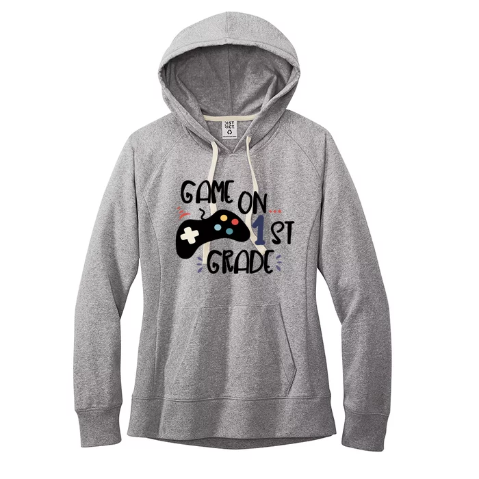 Game On 1St Grade (Remote Control) Gift Women's Fleece Hoodie