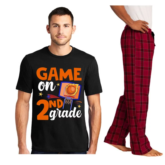 Game On 2Nd Grade Basketball Back To School Students Gift Pajama Set