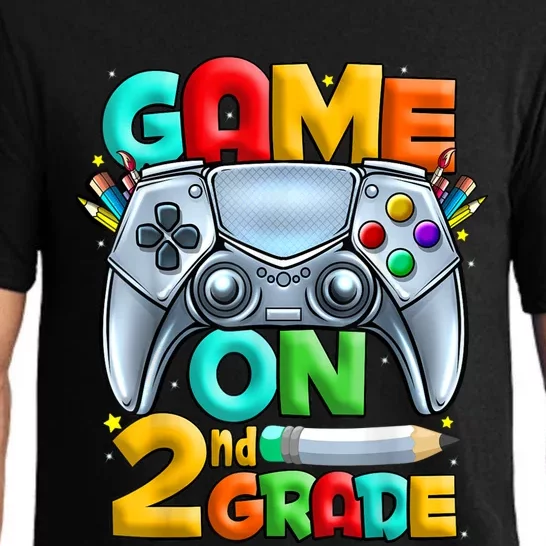 Game On 2nd Grade Back To School 2nd Grade Level Unlocked Pajama Set