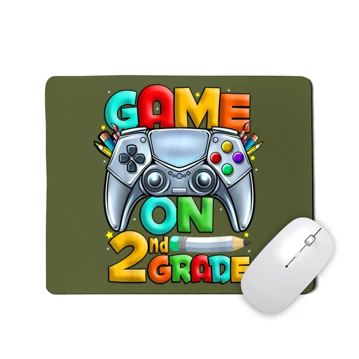 Game On 2nd Grade Back To School 2nd Grade Level Unlocked Mousepad