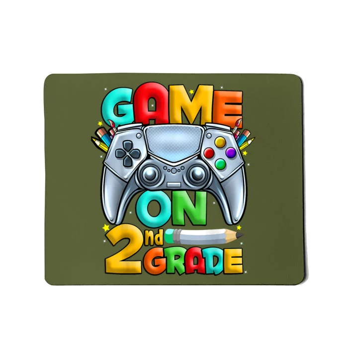 Game On 2nd Grade Back To School 2nd Grade Level Unlocked Mousepad