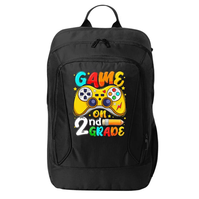 Game On 2nd Grade Back To School Gamer City Backpack