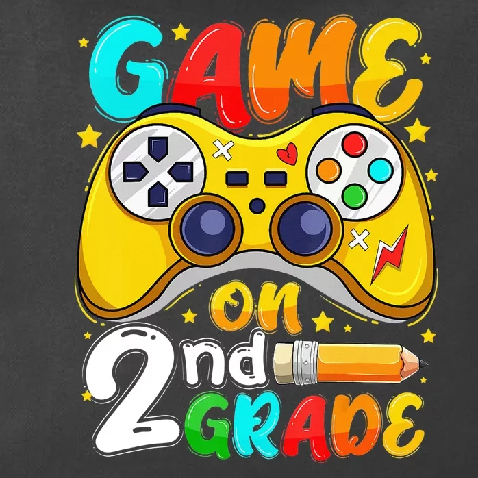 Game On 2nd Grade Back To School Gamer Zip Tote Bag