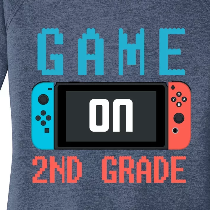 Game On 2nd Grade Women's Perfect Tri Tunic Long Sleeve Shirt