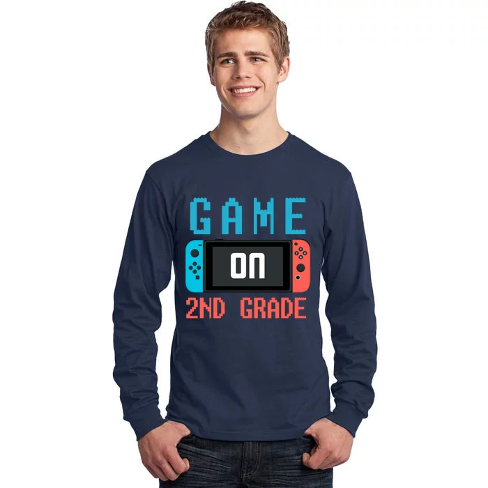 Game On 2nd Grade Tall Long Sleeve T-Shirt